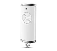 Emisor manual compatible con Hörmann, abridor de puerta de garaje con 4 funciones de botón, compatible con Hörmann HSE2-868-BS, HSE-4-868-BS, HS4-868-BS, HS1-868-BS, HSS4-868-BS Blanco 4511736, 1