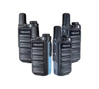 Emisor-receptor PMR - ALBRECHT - Tectalk 4 Team 29812 - Kit de 4 unidades - Comunicación de equipo - Uso profesional