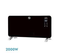 Emisor Térmico 2000W, Control WiFi, 2 Potencias, Temporizador, Mural/Portátil, Dimensiones 38x92x6.68 cm, Ideal para calentar espacios.