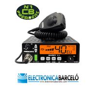 Emisora de CB PRESIDENT BARRY II + 27 Mhz con AM/FM y NRC A 12v / 24v