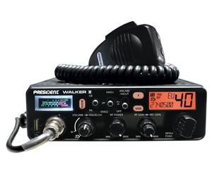 EMISORA PRESIDENT WALKER II ASC CLASSIC TRANCEPTOR DE 27 MHZ-CB CON AM/FM
