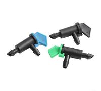 Emisores de goteo de jardín para ahorro de agua, paquete de 60 o 300 diseñados para riego de precisión, compatibles con tubos de polietileno y 4/7 para promover el crecimiento saludable de las plantas