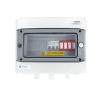 EMITER EM-111_AC, Tablero de distribución AC, IP65, SPD AC Dehn tipo 2, interruptor de sobrecorriente 32A 3-F