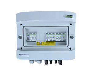 EMITER EM-202N_DCAC Rozdzielnica DCAC, IP65, SPD DC Noark 1000V tipo 2, 1 x cadena PV, 1 x MPPT, SPD AC Noark tipo 2, 20A 1-F, RCD 100mA