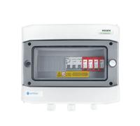 EMITER EM-212_AC, Tablero de distribución AC, IP65, SPD AC Dehn tipo 2, interruptor de sobrecorriente 50A 3-F