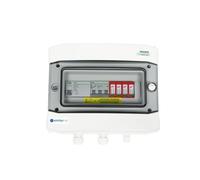 EMITER EM-268_AC Tablero de distribución AC, IP65, SPD AC Dehn tipo 2, interruptor de sobrecorriente 16A 3-F, RCD tipo A 40A/300mA