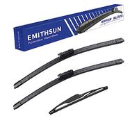 EMITHSUN- ® Escobillas de limpiaparabrisas de Repuesto para Toyota Prius 2016-2023, Que cumplen con la Calidad OEM Juego de escobillas de limpiaparabrisas Delanteros y Traseros para mi automóvil -28\