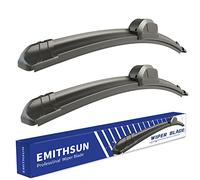 EMITHSUN OEM QUALITY 26" + 18" Premium All-Seasons Stable And Quiet Windshield Wiper Blades(Set of 2)