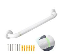 EMKE Asideros para personas mayores, agarre antideslizante para ducha, 50 cm, soporte de ducha con anillos luminosos, asas para ducha para baño o bañera