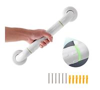 EMKE Asideros para personas mayores, mango de ducha antideslizante de 30 cm, soporte para ducha con anillos luminosos, asa para baño, barra de ducha, mango de ducha