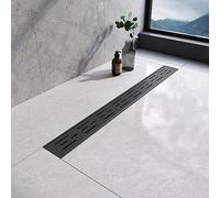 EMKE Drenaje de Ducha Lineal de 700 mm, Acero Inoxidable 304, Drenaje de Suelo de Ducha Invisible Largo con Parada de Olor y colador de Pelo, Drenaje de habitación húmeda para Cocina, baño y baño,