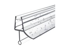 EMKE Duschdichtung Ersatzdichtung Wasserabweisenser Duschdichtung Schwallschutz Duschtürdichtung Duschkabine Duschdichtung für Duschtüren 4-6mm Glas 800mm