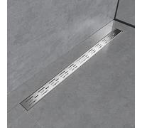 EMKE FD1100BN Canaleta de Ducha, Acero Inoxidable Cepillado, 100cm
