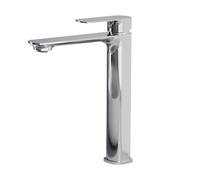 EMKE Grifo de Baño Cromado, Mezclador de Latón con Cartucho Cerámico y Aireador, Instalación Fácil, 269x215x49 mm, Grifo de Lavabo Duradero, Ahorro de Agua