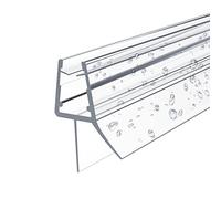 EMKE Repuesto deflector de agua para ducha, protección contra salpicaduras, mampara de ducha de 4-6 mm, cristal de 1000 mm