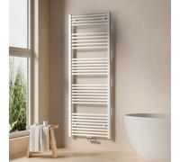 EMKE Toallero de Baño 1600x600 mm, Blanco, 761 W