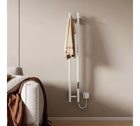 EMKE Toallero Eléctrico Inteligente, 120x12 cm,Blanco | Radiador Toallero WiFi de Fibra de Carbono, Termostato 30-70°C, Programable, de Pared,6 modos