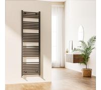 EMKE Toallero radiador Gris Antracita - Escalera de baño Moderna Recta radiador montado en la Pared Toalla de baño radiador para Sala de Estar y Cocina 1600 x 500 mm