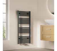 EMKE TR1050A-NEW Radiador de baño, Acero Inoxidable, Antracita, 50 x 100 cm