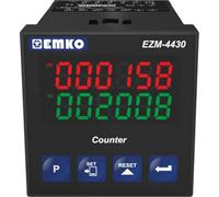 Emko ezm-4430.5.00.0.1/00.00/0.0.0.0 Contador programable a 8 dígitos con salida a relé de integrado 46 x 46 mm