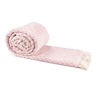 Emma Barclay Überwurf Manta, Algodón, Rosa encarnado, 70x100 (178x254cm)