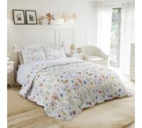 Emma Barclay Colcha Spring Meadow para Cama King Multi, Poliéster, Multicolor, Matrimonio