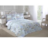 Emma Barclay Cotswold - Colcha para Cama Doble, 100% poliéster, Color Azul