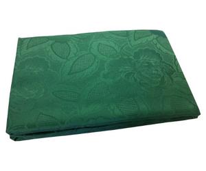 Emma Barclay Damask Rose - Mantel Jacquard en Verde Bosque - 70 x 108 (178 x 274 cm)
