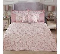 Emma Barclay Duquesa - Edredón para Cama Individual, 100% poliéster, Color Rosa