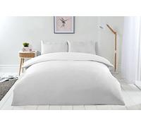 Emma Barclay Lyla - Juego de edredón Reversible para Cama de Matrimonio, Color Blanco