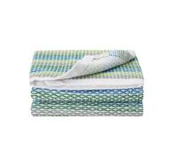 Emma Barclay Time - Toalla de Cocina (100% algodón, 45 x 65 cm), Color Azul