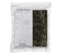 Emma Basic - Alga Nori para Sushi (40 hojas) - joven y crujiente | ligeramente tostada | rica en proteínas y fibra | bajo en grasas saturadas