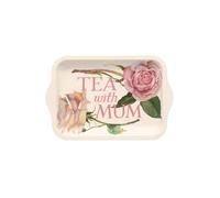 Emma Bridgewater - Bandeja de lata (240 x 158 x 11 mm, tamaño pequeño), diseño de rosas y tostadas