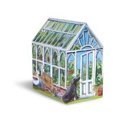 Emma Bridgewater - Lata con forma de casa verde (120 x 135 x 75 mm)
