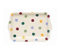 Emma Bridgewater Polks Dot - Bandeja pequeña de lata (240 x 158 x 11 mm)