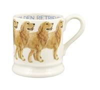 Emma Bridgewater Taza Grande de 1/2 Pinta (300 ml) - Tazas de Ceramica Para Desayuno, Cafe, Capuchino, Café con Leche o Té, Diseños Originales y Bonitos, Mug Golden Retriever
