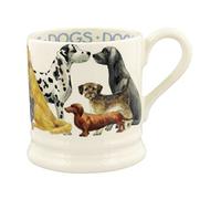 Emma Bridgewater Taza Grande de 1/2 Pinta (300 ml) - Tazas de Ceramica Para Desayuno, Cafe, Capuchino, Café con Leche o Té, Diseños Originales y Bonitos, Mug Perro