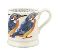 Emma Bridgewater Taza Grande de 1/2 Pinta (300 ml) - Tazas de Ceramica Para Desayuno, Cafe, Capuchino, Café con Leche o Té, Diseños Originales y Bonitos, Mug Martín pescador