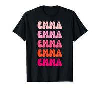 Emma First Name Minimalist Design Camiseta