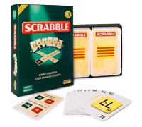 EMMA HAPPY Scrabble Cartas Catalán - Juego de Cartas de Palabras en Catalán - Partidas Rápidas, Educativo y Familiar - Formato Compacto para Viajes y Reuniones