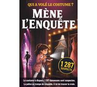 Emma Mène l'enquête: 1 287 suspects, 10 indices, 1 seul coupable - Le livre-jeu d'enquête et de logique pour enfants malins de 8 à 12 ans | Illustré ... | Seul ou en famille (Mes premières enquêtes)