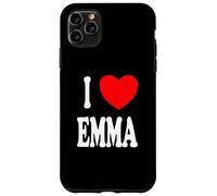 Emma Nombre Chica I Love Emma Carcasa para iPhone 11 Pro Max