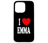Emma Nombre Chica I Love Emma Carcasa para iPhone 15 Pro Max