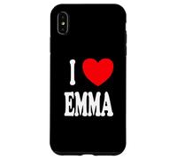 Emma Nombre Chica I Love Emma Carcasa para iPhone XS Max