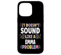 Emma Personalized Women's Gift Custom Emma Carcasa para iPhone 14 Pro MAX