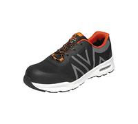 Emma Safety Footwear Boston, Botas industriales Unisex Adulto, Negro Y Gris, 42 EU