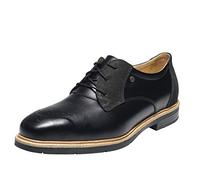Emma Safety MM11409040 Zapatos de Seguridad Frontier - Cuero Brasileño Plena Flor 2 Tonos Combinado con Nubuck - Modelo: Vito - Talla EU: 40 - Color: Negro 2 Tonos