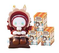Emma Secret Forest Coffee Shop Series Blind Box Toy Action Figures Mystery Box Lindo Juguete aleatorio Regalo de Cumpleaños Navidad Juguetes Coleccionables para Adornos de Escritorio, 3 PCS