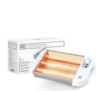 EMMA Tostador Plano Blanco 900W, 35x21x6.5 cm