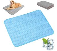 Emmalove Esterilla de refrigeración para el verano, alfombrilla de refrigeración Holivas Coolcomfort-Premium, alfombrilla de refrigeración para perros y gatos, auto-refrigerante con borde acolchado